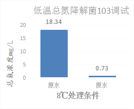 低溫總氮降解菌103調試案例